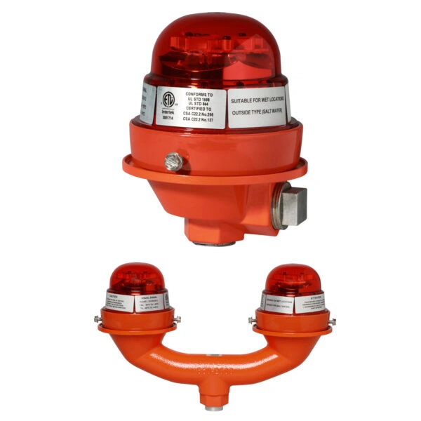 Crouse-Hinds LED low-intensity red obstruction side marker by Eaton