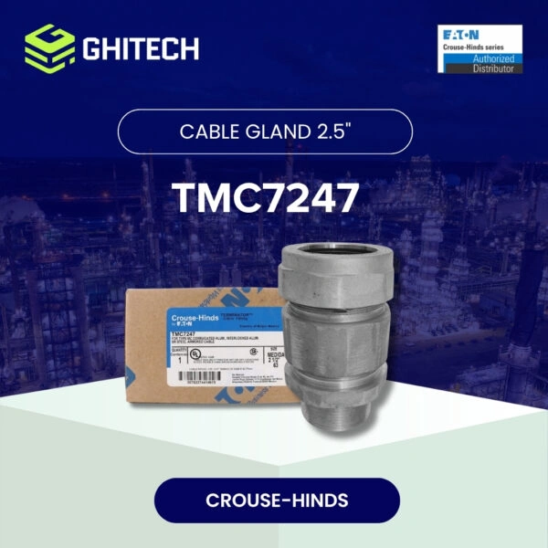 Eaton Crouse Hinds TMC7247 Cable Gland Type MC 2 1/2 Inch Original