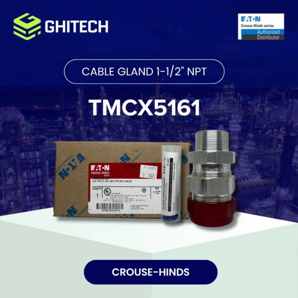 Eaton Crouse Hinds TMCX5161 Cable Gland Explosion Proof 1 1/2 Inch Original