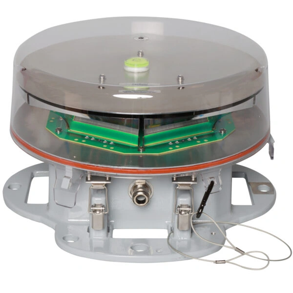 L-864 LED Medium-Intensity Red Beacon with Infrared (IR) – FAA & ICAO Compliant Obstruction Lighting