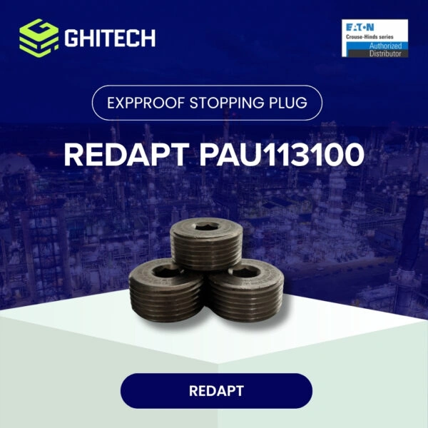 Redapt PAU113100 Stopping Plug Explosion Proof Aluminium 1 Inch NPT Original