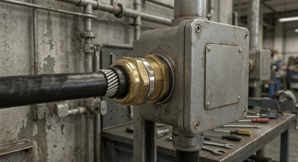 instalasi cable gland explosion proof