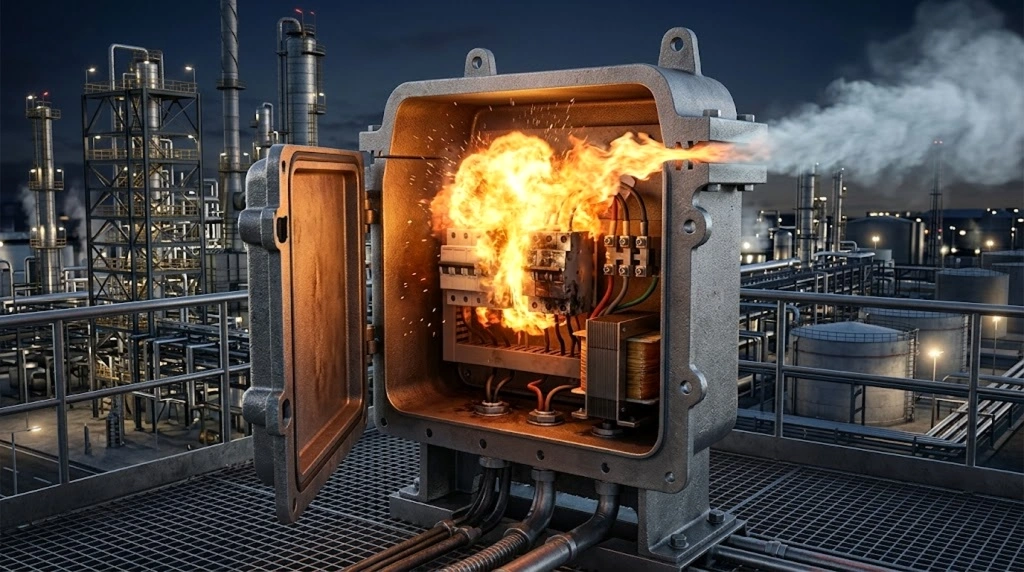 cara kerja lampu explosion proof