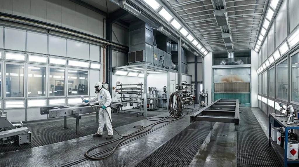 lampu explosion proof paint booth