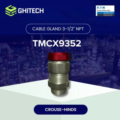 Eaton Crouse-Hinds TMCX9352 Cable Gland Explosion Proof Aluminium 3-1_2 Inch Original