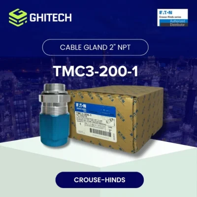 Eaton Crouse-Hinds TMC3-200-1 Cable Gland 2″ NPT Aluminium 2