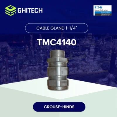 Eaton Crouse Hinds TMC4140 Cable Gland Type MC 1 1 4 Inch Original 1