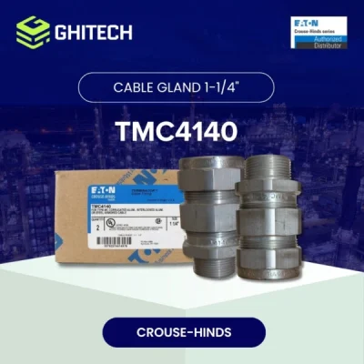Eaton Crouse Hinds TMC4140 Cable Gland Type MC 1 1/4 Inch Original