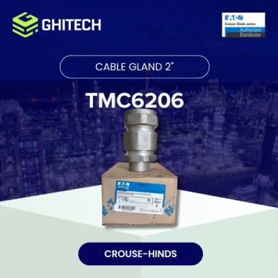 Eaton Crouse Hinds TMC6206 Cable Gland Type MC 2 Inch Original 2