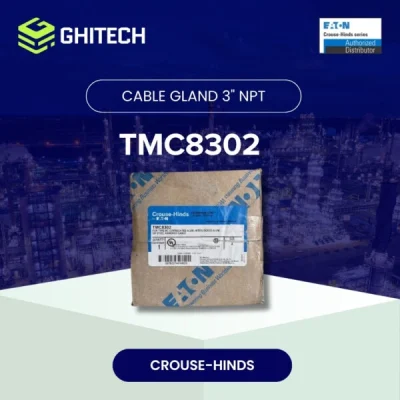 Eaton Crouse Hinds TMC8302 Cable Gland Armoured Aluminium 3 Inch Original 2