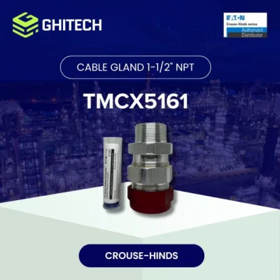 Eaton Crouse Hinds TMCX5161 Cable Gland Explosion Proof 1 1 2 Inch Original 1
