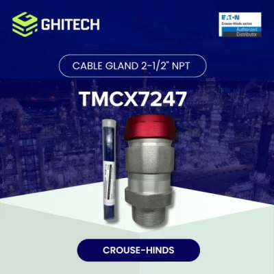 Eaton Crouse-Hinds TMCX7247 Cable Gland 2-1 2″ NPT Explosion Proof 1