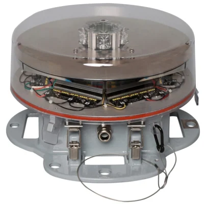 L-864/L-865 LED Medium-Intensity Flashing Dual Red/White Beacon with Infrared (IR)