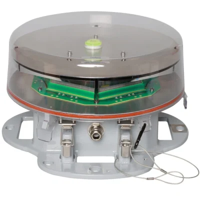 L-864 LED Medium-Intensity Red Beacon with Infrared (IR) – FAA & ICAO Compliant Obstruction Lighting