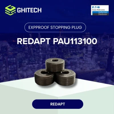 Redapt PAU113100 Stopping Plug Explosion Proof Aluminium 1 Inch NPT Original